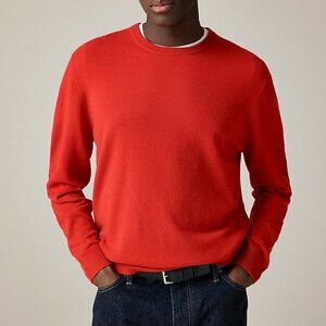 🆑J. Crew Cashmere crewneck sweater Size large FLAWED
